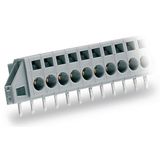 PCB terminal block 2.5 mm² Pin spacing 5 mm gray