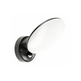 LED facade luminaire TERRO with motion sensor, 10 W, 720 lm, IP54, 4000K, black