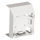 47 SER FRONTAL ADAPTER F/75X20 TRUNKING WHITE