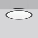 TRIONA round, 70 W, 6750 lm, 840, anthracite, DALI Recessed ceiling lu
