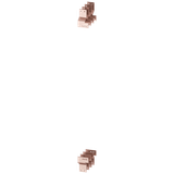 Connection lugs distribution busbar top and bottom up to 4x30x10 mm system: non-cascaded, main busbar: front, D: 800 mm W: 200 mm