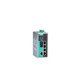MOXA – EDS-P206A-4POE-M-SC – Unmanaged Ethernet switch with 1 10/100BaseT(X) port, 4 PoE ports