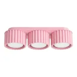 Ceiling lamp AURA 3 pink Gx53