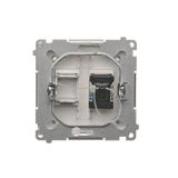 Splash-proof two gang switch, IP54, 10AX, Screw, white