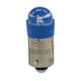 Pushbutton accessory A22NZ, Blue LED Lamp 6 VDC