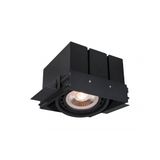Ceiling fixture Milo,4731,AC220-240V, 50/60 Hz, 1* GU10, ES111,IP 20, recessed, frameless,black