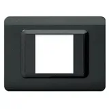 44 MOULDED FR.PLATE POL.DARK GR. 2M