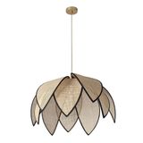 DECOR RATTAN LOTUS PENDANT 670 E27 OSRAM