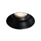 IPSO R IP65 recessed black 230V LED GU10 9W IP65