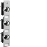 Vertical fuse socket D02 3 x 35 A, for busbars with a pitch of 60 mm, width 27 mm
