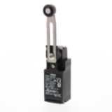 Limit switch, Adjustable roller lever, form lock (metal lever, resin r D4N 0443M