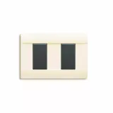 PLATE THERMOPL.2SEP.MOD.WHITE BLANC