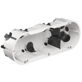 Cavity wall three-gang junction box O-range ECON® 3, halogenfree