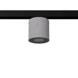 3-PHASE TRACK CEILING LAMP ORBIS CONCRETE GU10 4000K 7W 530LM BLACK