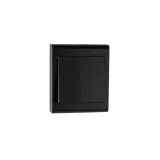 SWITCH SURFACE MOUNTED DOUBLE TWO WAY SWITCH BLACK 6-PACK