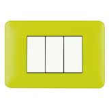 FRAME 3 MOD F/ ADAPTER 3 MOD GREEN