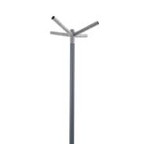 Pole mounting L 1015 B 1015 H 250 d 76 colour: uncoated