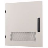 XSDMRV0604 Door to switchgear area, ventilated, right, IP30, HxW=600x425mm, grey