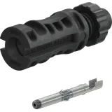 MC4-Evo stor surface mount plug, 10 mm², 1.5 kV, 62 A, 32.0277P0001