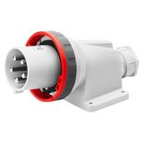 Angled Panel Inlet 3P+N+E 125A 400V IP67 6h