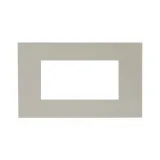 SMART EASY S44 TECHNOPOLYMER PLATE, DOVE GREY COLOUR - MATT FINISH - 4 MOD.