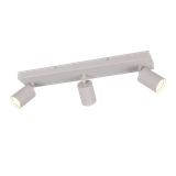 Soka spotlight 3-pc GU10 warm grey