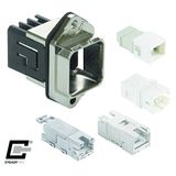 E-DAT Industry IP67 V14 mounting flange, normative mounting