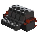 PCB plug-in connector, female plug, 10.16 mm, Number of poles: 2, 180°, Clamping yoke connection, Clamping range, max. : 16 mm², Box