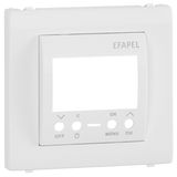 COV PLATE F/ONE CIRC DIG TIME SWITCH WHITE