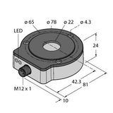 Contactless Encoder with Stainless Steel Housing Analog   RI360P0-EQR24M0-ELIU5X2-H1151