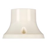 Lampholder E27 TP Surface-mounted Straight White