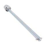Shaft extension for door-coupling handle GLX61, GLX61B, GLX61CB, GLX62, GLX62B, GLX62CB. 400mm long. □10mm