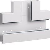 T-piece BRS 68x210mm made of steel pure white