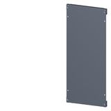 SIVACON, mounting plate, mounting with bracket, H: 800 mm, W: 400 mm, zinc-plated The SIVACON