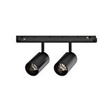 48V SPOT INSET MD 2x 8W LF940 DALI BLACK