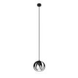 HANGING LAMP TULOS 1 BLACK E27 1X60W IP20