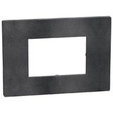 Light Now - coverplate 3P Dark Grey