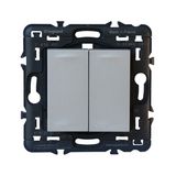 WIRELESS BATTERYLESS 2 GANG CONTROL SWITCH 2-WAYS ON/OFF VALENA NEXT A