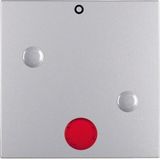 Rocker imprint "0", srew-on, redlens , B.7, al., matt, lacq.