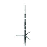 Telesc. lightn. prot. mast 9000mm above ground St/tZn-Al, screw-in fou