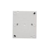 Single switch + socket, white, 16A, 10AX