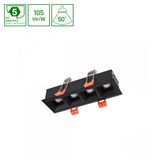 MINI28 ALLDAY INSPIRE IN DARK LIGHT 50DEG BLACK 940 17W 230V 280mm BLACK DIM 1