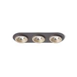 SHARM R III recessed pearl gold/brown 230V LED 3x10W 24° 3000K