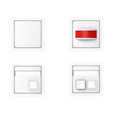 Handicapped toilet signal set, accu
