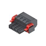 PCB plug-in connector, female plug, 7.62 mm, Number of poles: 3, 180°, PUSH IN without actuator, Tension-clamp connection, Clamping range, max. : 10 mm², Box