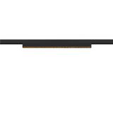 IN-LINE 44 48V TRACK, Darklight Reflector, DALI, spot, black / black, 14W, 1230lm, 3000K, CRI90, 35°