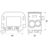 Distribution block LK70/50-1P Z