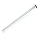 PROFILED AC, 1500mm (59.06"), dimmable, mains plug and 3m (9,84ft) connection cable, prism cover, 100°, ~39W, 120-277V AC