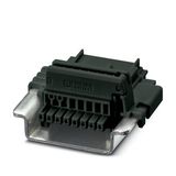 TBUS8-25,0-PPPPPPPP-9005 - DIN rail bus connectors