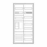 ZSD-ZV-1100-BKE-I/A-BASIC Eaton Metering Board ZSD meter cabinet equipped